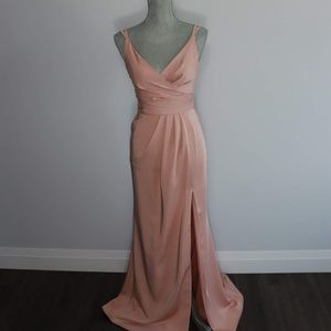 Rose pink dress